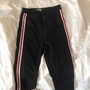 High waisted black jeans from Zara